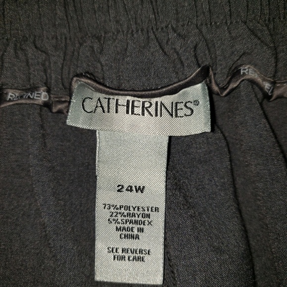 Catherine's 24 Gray flat front dress pants - Picture 5 of 8
